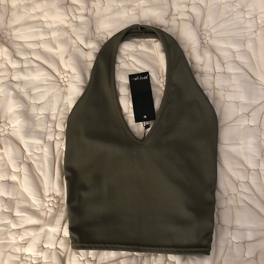Nasty gal halter crop top